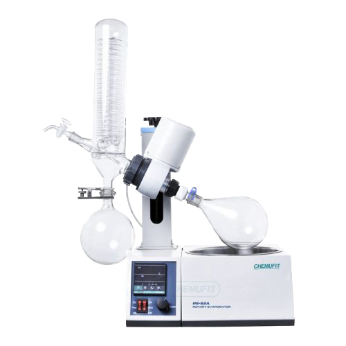 0.5L~2L Rotary evaporator with water bath, manual lifting