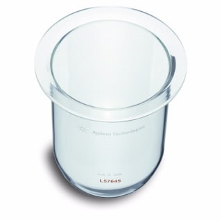 12-5000V - EaseAlign Vessel, clear glass, 1000mL, Verified (includes Certificate), for 705-DS, VK7000/7010