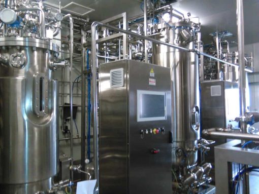 SIP/CIP Industrial 500l-30m3 Bioreactors