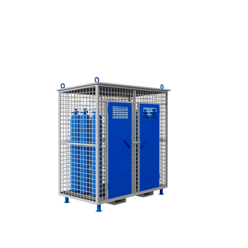 Хранилище для 12 газовых баллонов сетчатое
