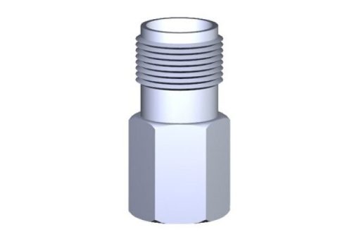 Holder, 3/8 in Dia. 1/2 in -28 x 1/8 V Chk Vlv
